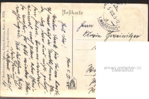 Kuenstlerkarte Hermann Jung A. Nr. 3024 Jäger – Bild 2