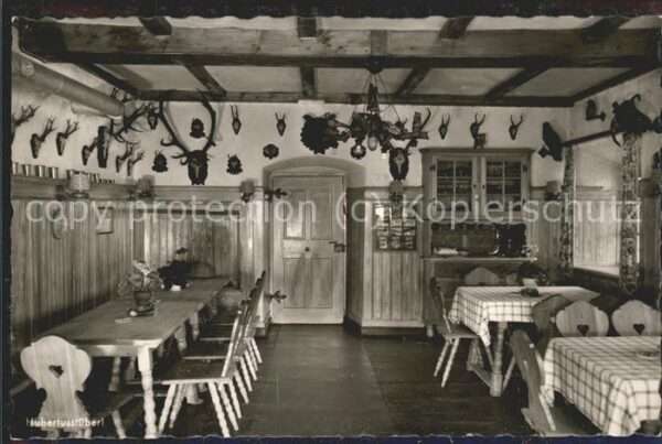 Jagd Hubertusstüberl Alpenhotel Pension Edel