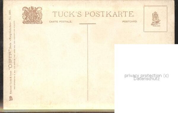 Maigloeckchen Pfingsten Vase Verlag Tucks Nr. 849 – Bild 2