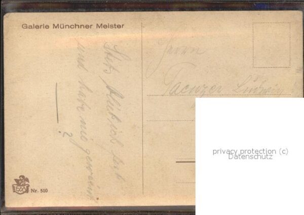 Kuenstlerkarte K. E. Olszewski Eichhörnchen Engel Gale – Bild 2