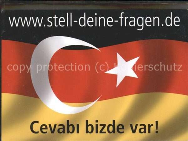 Fahnen Cevabi bizde var Deutschland