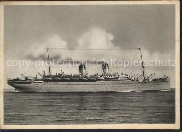 Dampfer Oceanliner Roma Italia