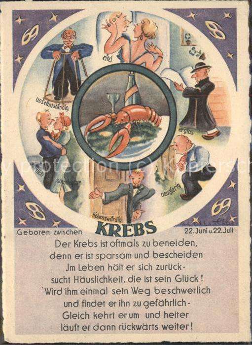 Sternzeichen Krebs Juni-Juli