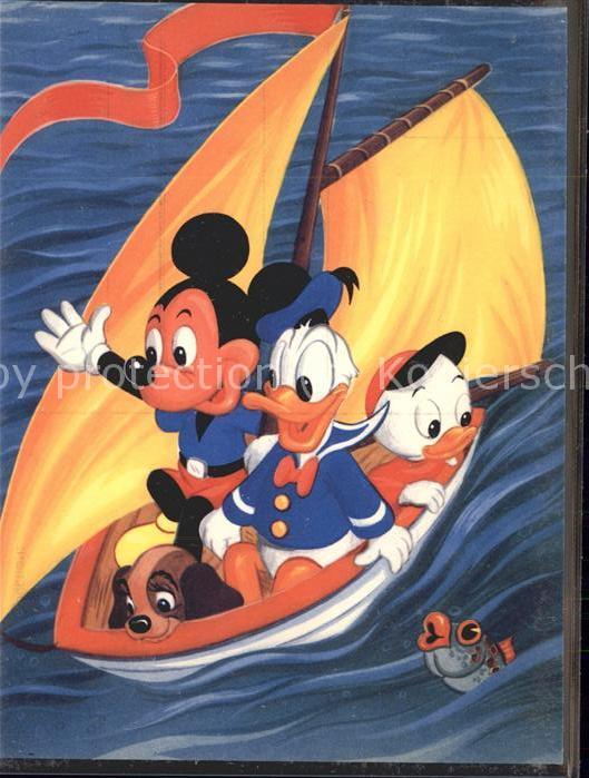 Disney Walt Boot Donald Mickey Maus Comic