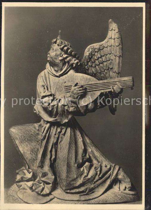 Engel Künstlerkarte Hans Brüggemann Musiker