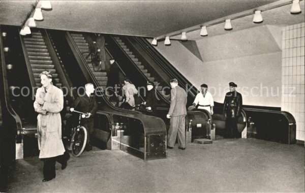Rotterdam Maastunnel Roltrappen