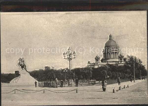 Leningrad St Petersburg La Cathedral St. Isaak