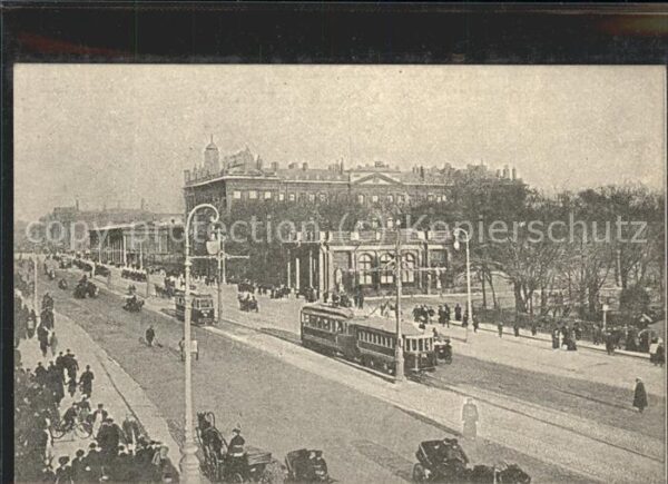 Leningrad St Petersburg Prospect de 25 Octobre Strassenbahn