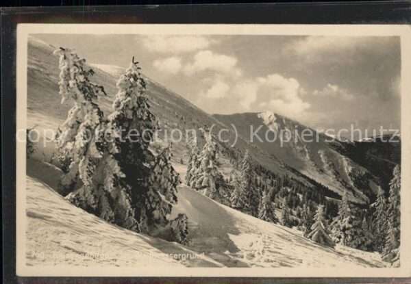 Hain Riesengebirge Riesengebirge Winter