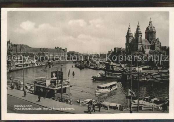 Amsterdam Niederlande Prins Hendrikkade St. Nicolaaskerk