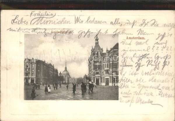 Amsterdam Niederlande Leidscheplein