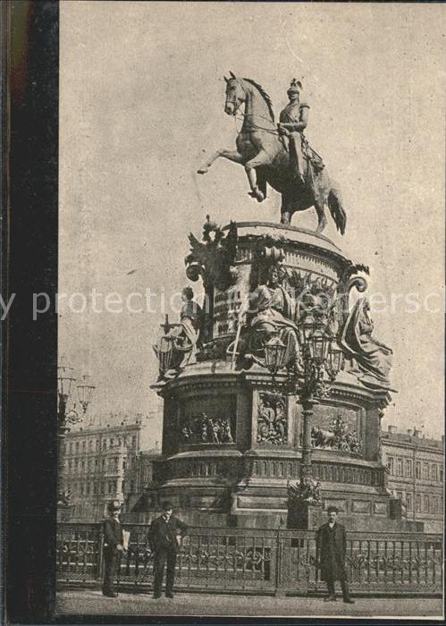 Leningrad St Petersburg monument de Nicolas I.