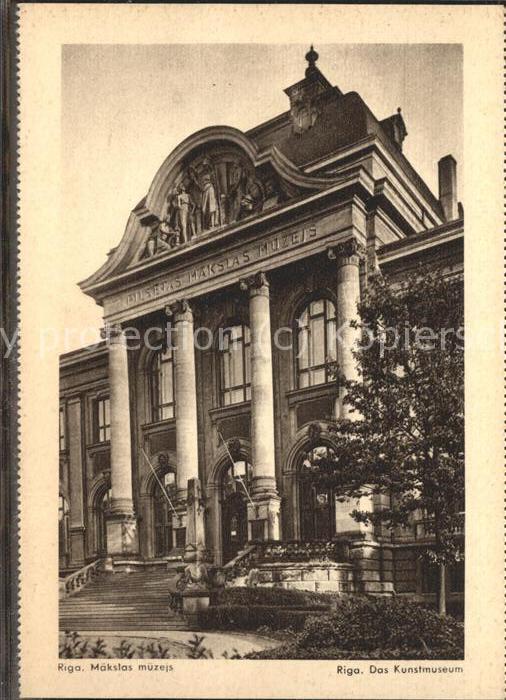 Riga Lettland Kunstmuseum