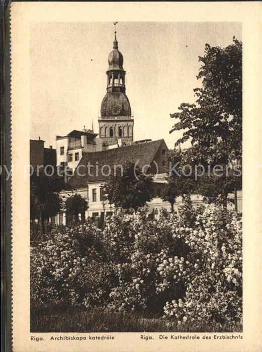 Riga Lettland Kathedrale Erzbischof