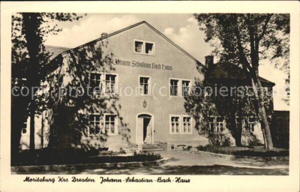 Bach Johann Sebastian Haus Moritzburg Dresden