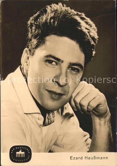 Schauspieler Ezard Haußmann