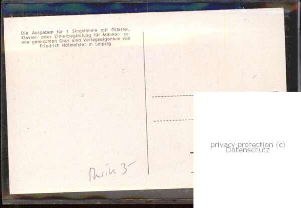 Liederkarte Feieromd – Bild 2