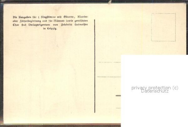 Liederkarte Feieromd – Bild 2