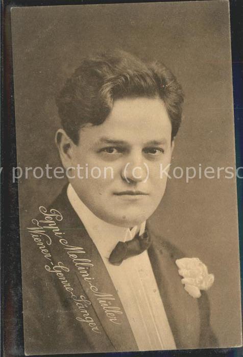 Musikanten Peppi Mellini-Müller Wiener-Genre-Sänge