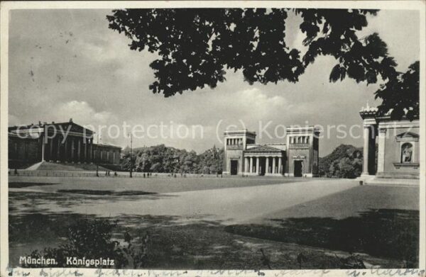 Haendel Georg Friedrich Schützfeier Stempel München Königsplatz