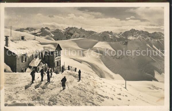 Skifahren Edmund Probsthaus Mädelegabel