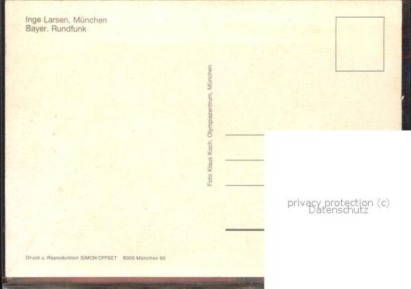 Musikanten Inge Larsen Autogramm – Bild 2