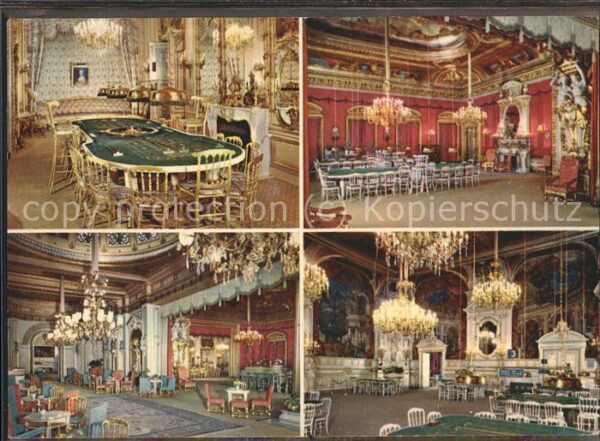 Casino Spielbank Baden-Baden Roter Saal Grüner Saal
