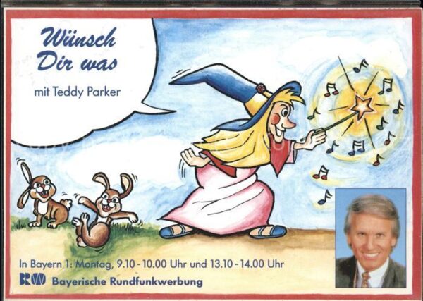 Zauberei Hexe Hasen Teddy Parker
