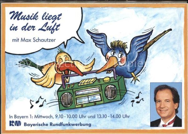 Radio Max Schautzer Vögel Bayerische Rundfunk