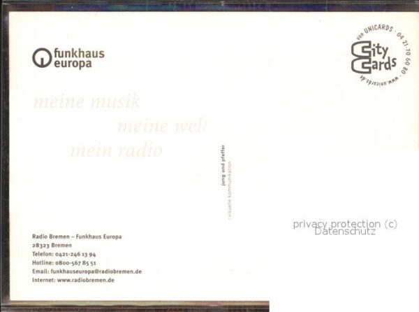 Funk Funkhaus Europa Bremen – Bild 2