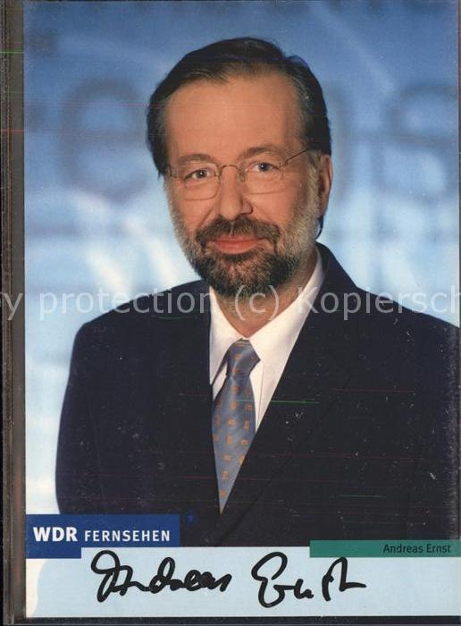 Rundfunk Andreas Ernst WDR Autogramm