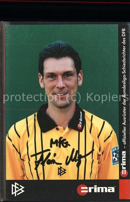 Fussball Schiedsrichter Florian Meyer Autogramm