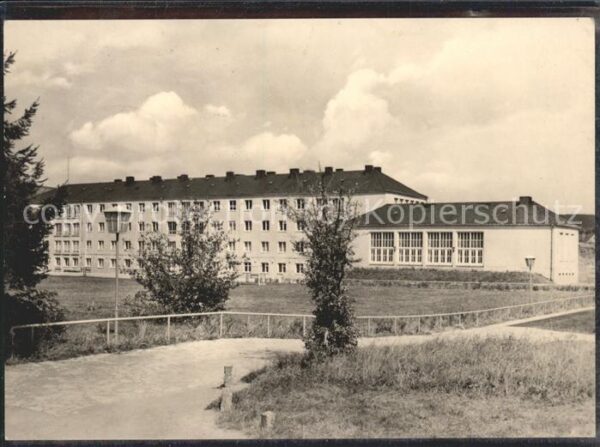Schule School Ecole Escuela Scuola-- Sportschule DTSB Bad Blankenburg