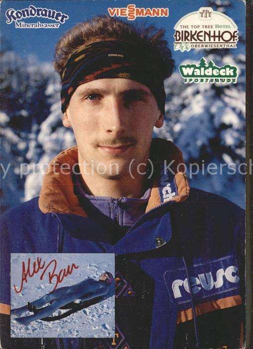 Bobsport Alexander Bau Autogramm