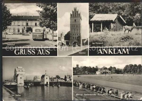 Fussball Anklam Bahnhof
