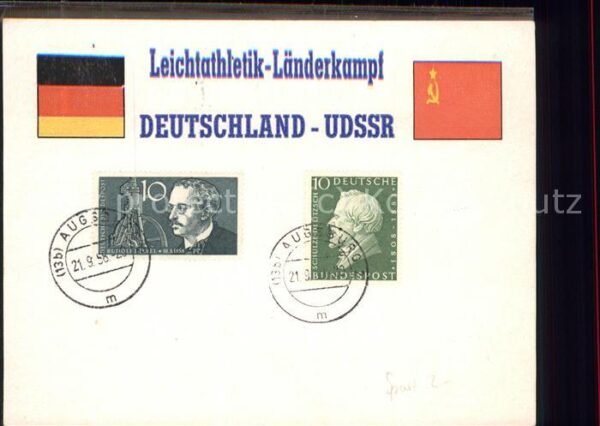 Leichtathletik Länderkampf Deutschland-UDSSR