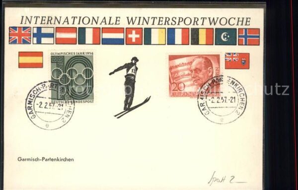 Skisport Internationale Wintersportwoche Garmisc
