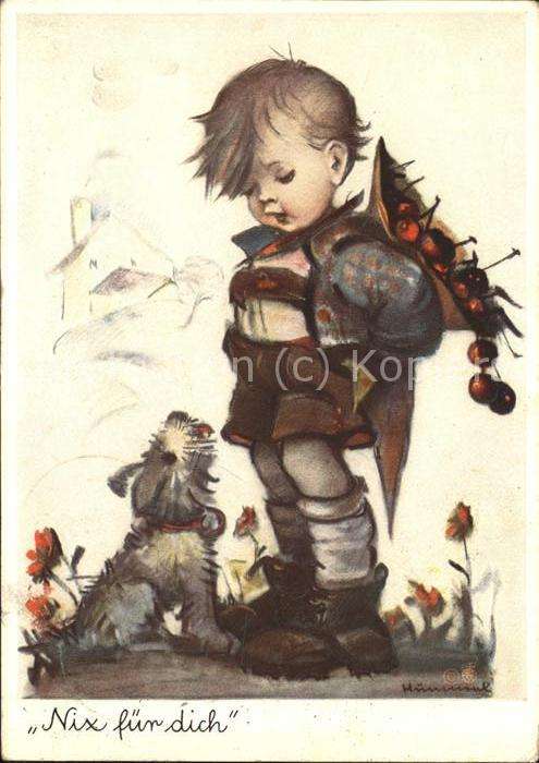 Hummel Nr. 5196 Nix für Dich Hund Kind