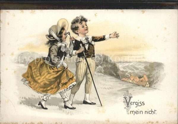 Baby Nursery Bebe Tracht Vergiss mein nicht
