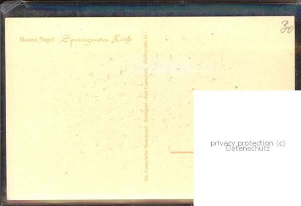 Kuenstlerkarte Hanna Nagel Springendes Kind – Bild 2
