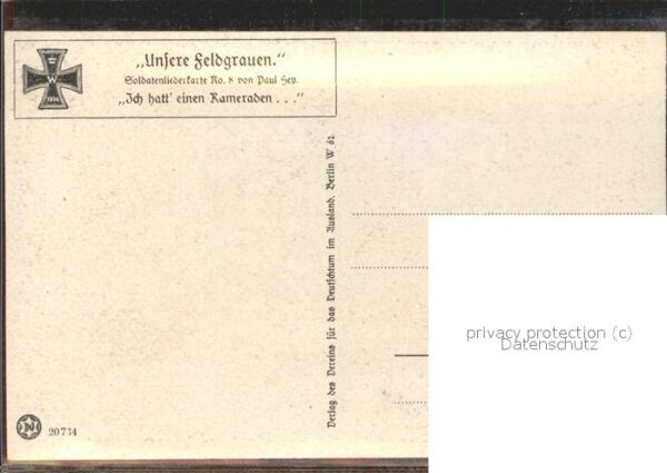 Hey Paul Nr. 8 Unsere Feldgrauen – Bild 2