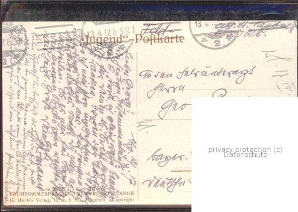 Kuenstlerkarte Karl Reiser Frühsommerpracht – Bild 2
