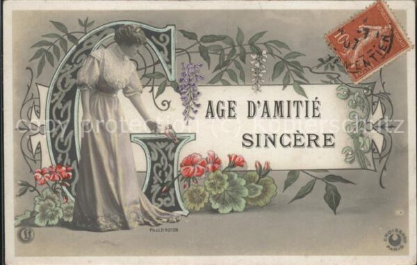 Blumen Age d Amitie Singere