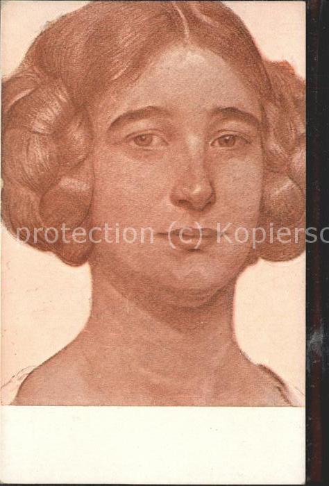 Kuenstlerkarte Prof. A. Münzer La Bella