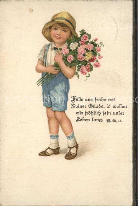 Blumen Kind Spruch