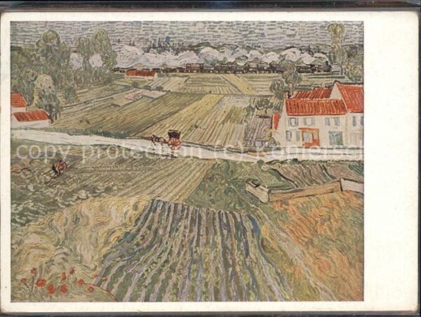 Van Gogh Vincent Bruckmanns Bildkarte Nr. 68 Künstlerkar