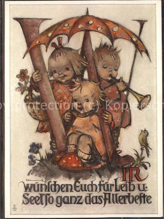 Hummel Nr. 5603 Wünsche Allerbeste Kinder Trompete