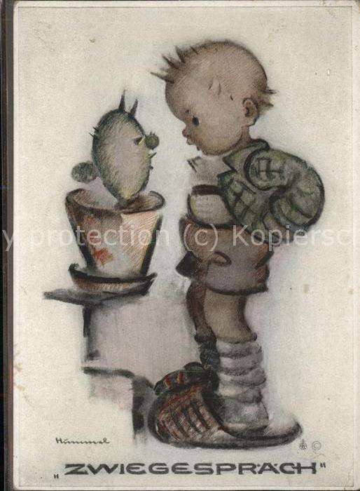 Hummel Nr. 5555 Zwiegespräch Kaktus Kind