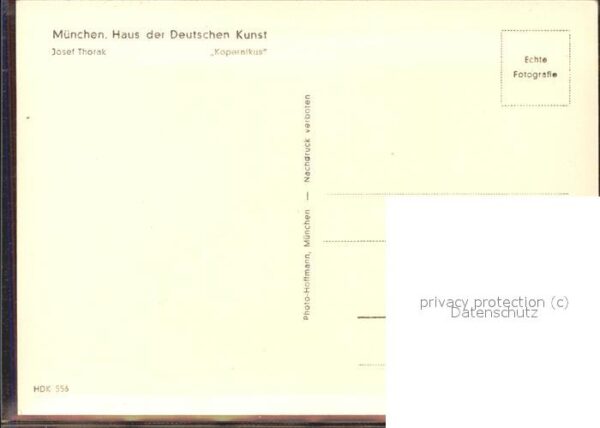 Skulpturen Josef Thorak Kopernikus – Bild 2