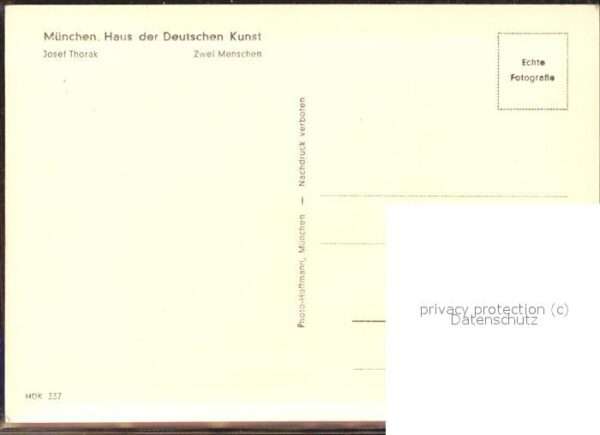 Skulpturen Josef Thorak Zwei Menschen – Bild 2